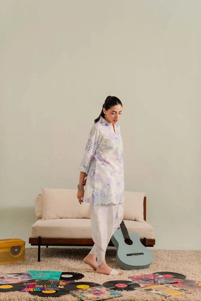 Mystique - 2Pc Printkari Suit