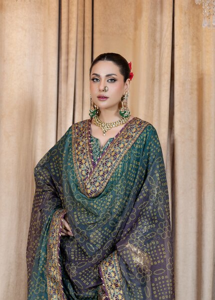 Daastan Raum by Sarb Unstitched Embroidered Chiffon 3 Piece Suit RS26UCD DCL-04 - Festive Collection
