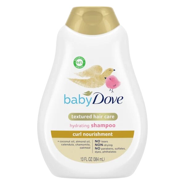 Baby Dove - Curl Nourishment Hydrating Shampoo - 13 Fl Oz (384ml)