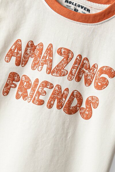 Boys Amazing Friends Contrast Tee