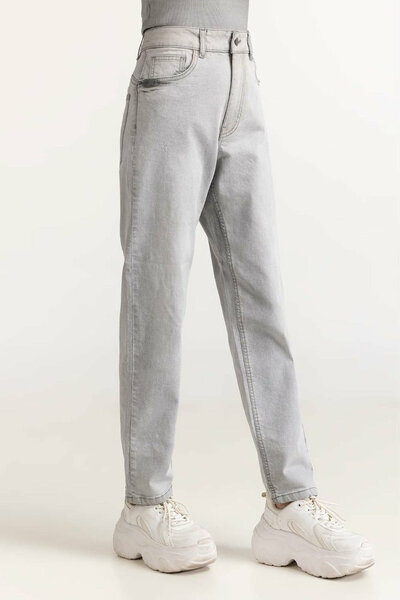 Charchoal Basic Denim Jeans