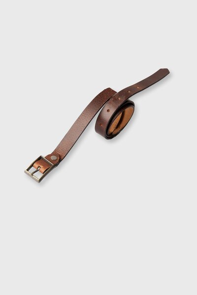 Girls Cocoa Classic Leather Belt