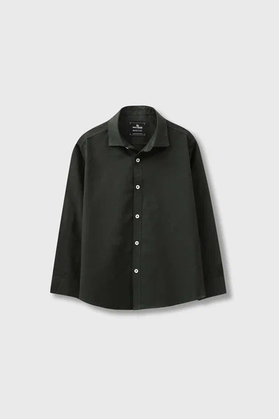 Deep Green Casual Shirt