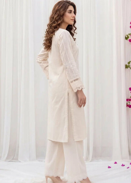 Salitex Women RTW Solids Jacquard 2 Piece Suit SS26L2PBC905 Casual Collection