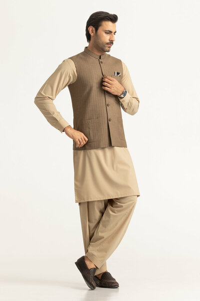 Regular Fit Styling Waist Coat