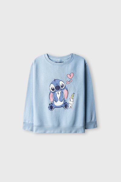 Girls Ocean Current Fleece Sweatshirt