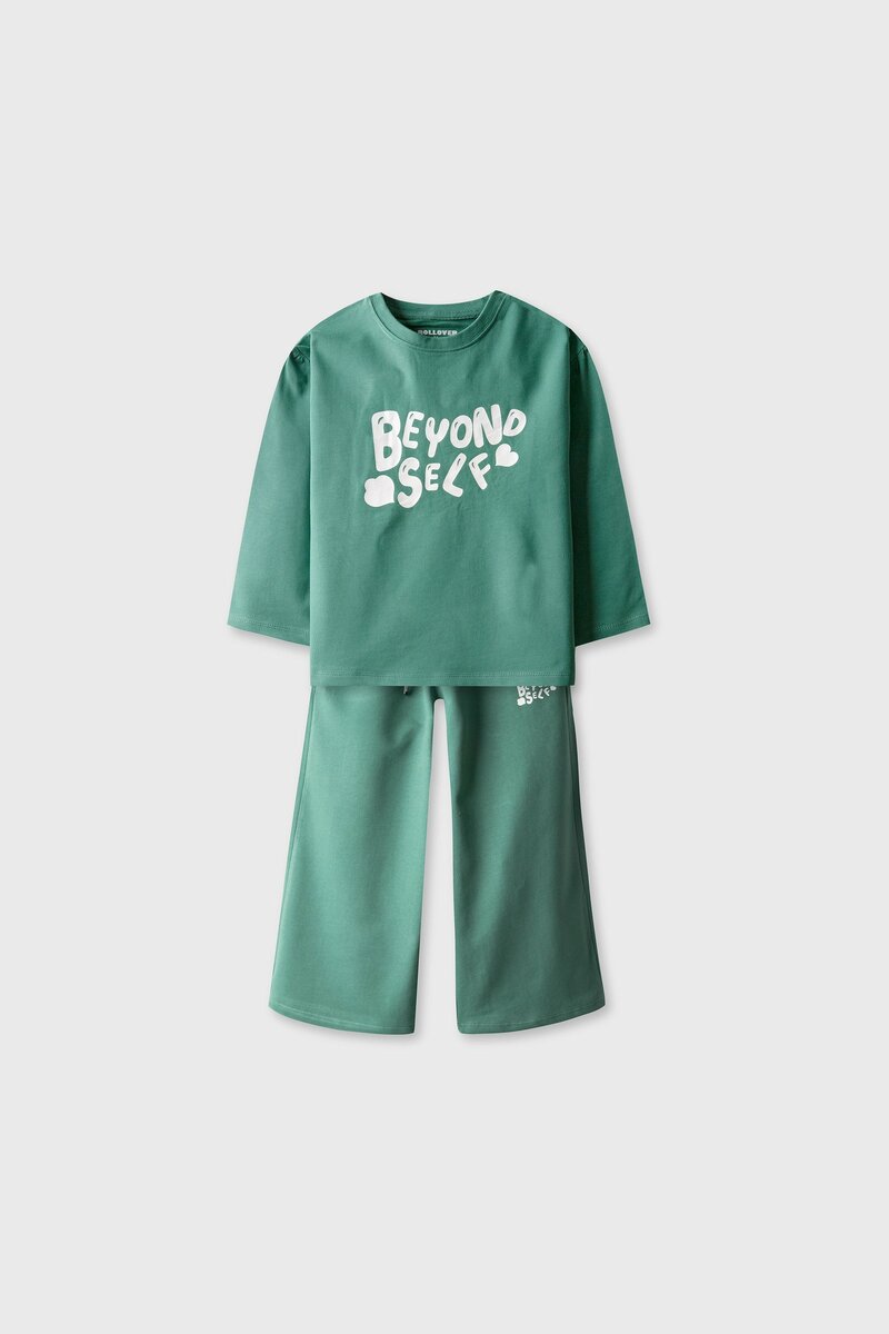 Girls Beyond Self Oversized Co-ord Set