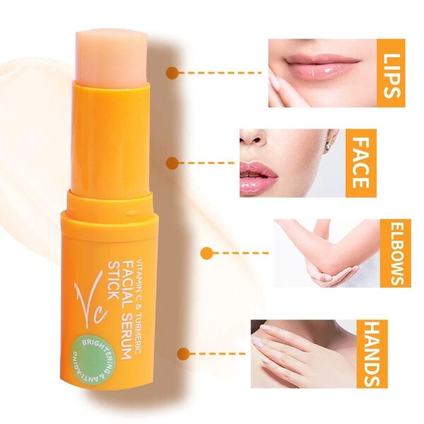 Dr Rashel - Facial Serum Stick Vitamin C & Turmeric Skin-Renewing Energy Stick