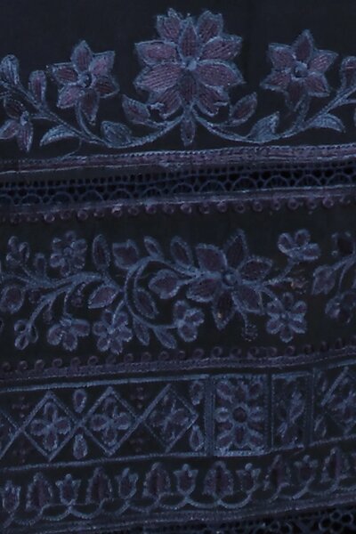 Noor by Saadia Asad Unstitched Embroidered Linen 3 Piece Suit SA26UNL D7 A - Winter Collection