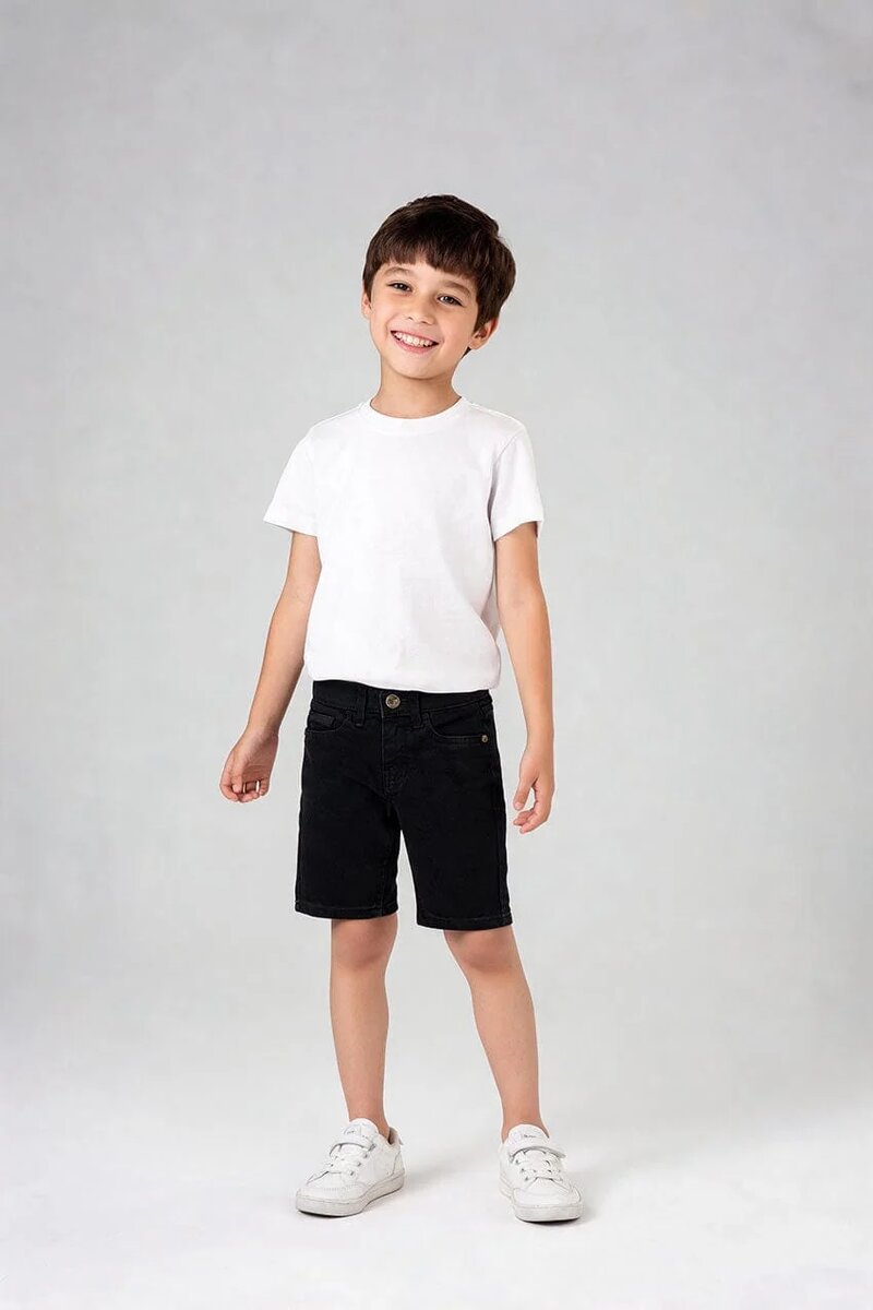 CD Boy's Basic Denim Shorts