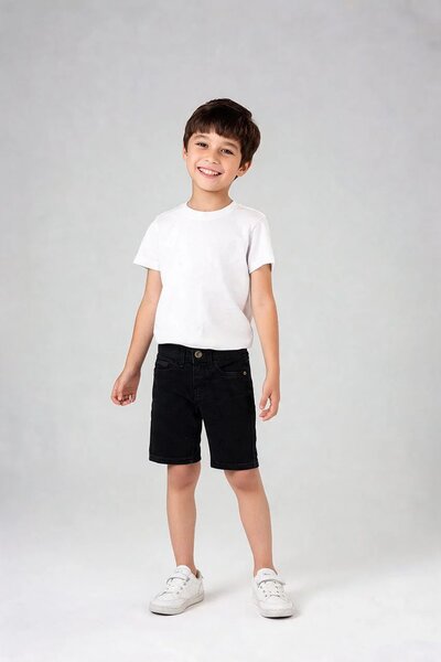 CD Boy's Basic Denim Shorts