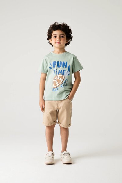Boys Turtle Time Graphic T-shirt