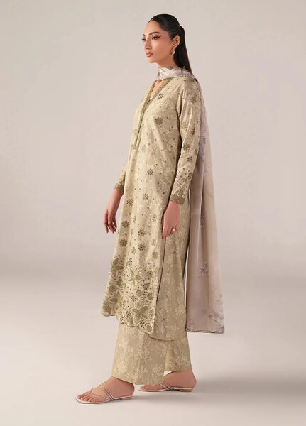 Iznik Unstitched Embroidered Lawn 3 Piece Suit IZ26US SS-07 - Summer Collection
