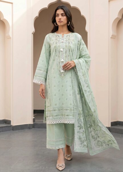 Zellbury Unstitched Printed Lawn 3 Piece Suit ZB26ULIV WUS26X31143 - Casual Collection
