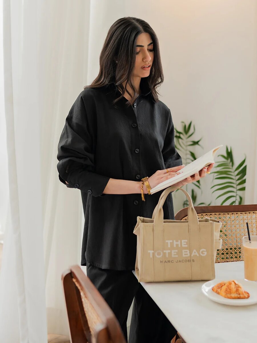 Midnight - 2Pcs Linen Set