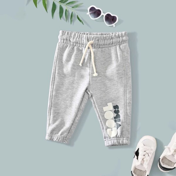 LFT Kid's Cool Vibes Printed Terry Jogger Pants