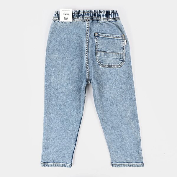 Boys Denim rigid Relaxed Fit Jeans – Light Blue