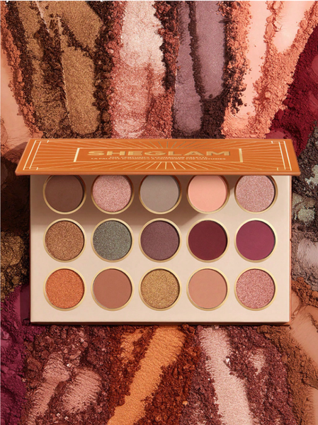 Shein Sheglam - Centuries Palette 15-Color Matte Shimmer Eyeshadow Palette