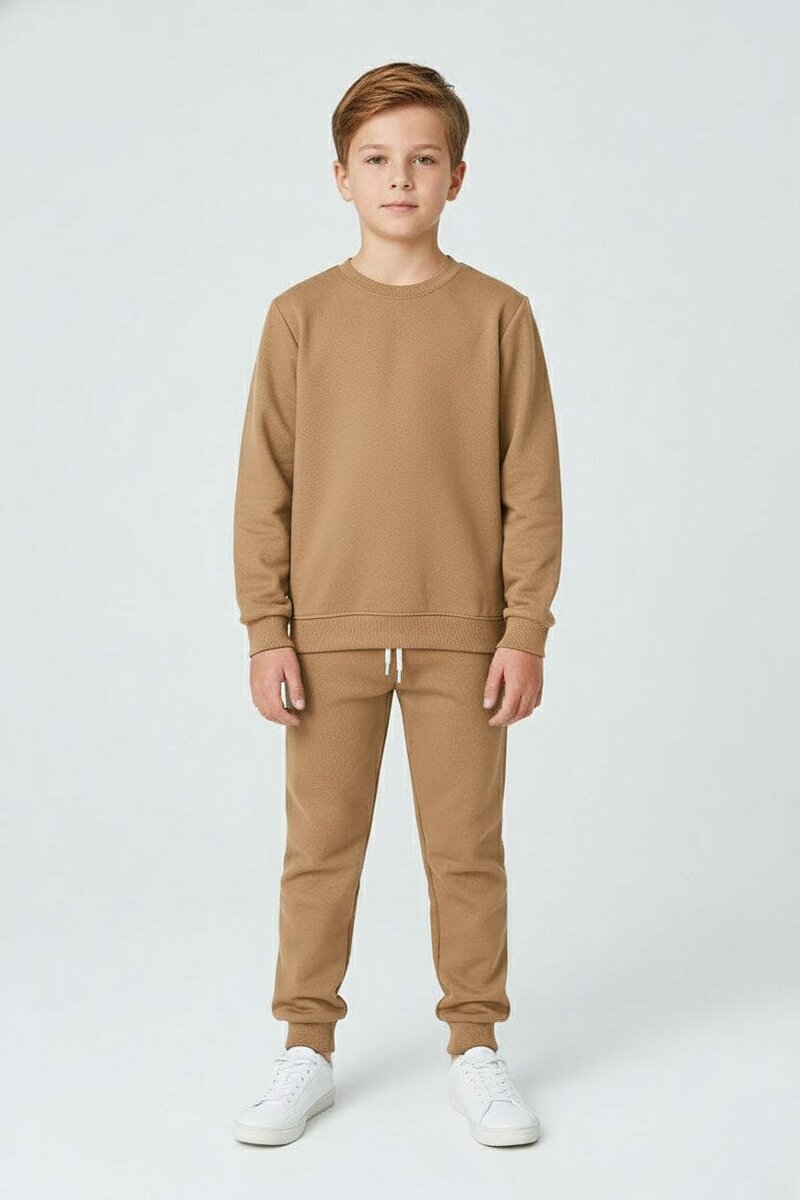 Tiny Teens Kid's Basic Fleece Twin Set