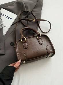 Shein - Sleek And Minimalist Design Bowling Bag