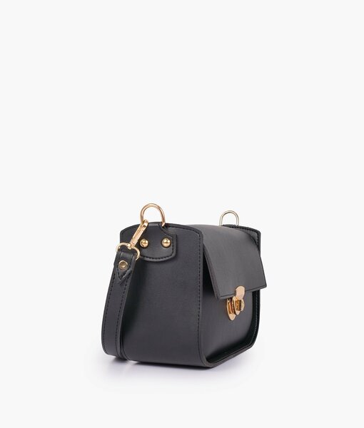 RTW - Black saddle bag with twist lock