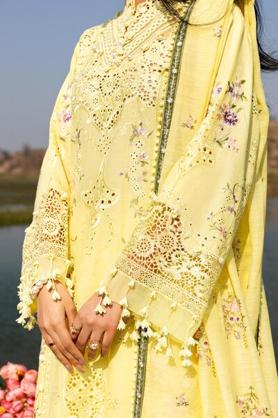 Unstitched Luxury Lawn Suit