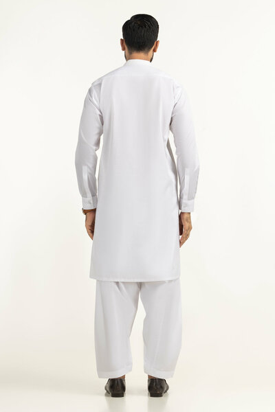 Regular Fit Embroidered Suits