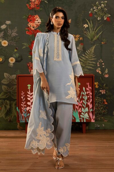 Stitched Embroidered Monark Suit