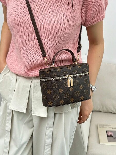 Shein - 2026 New Retro Box Chain Small Square Bag
