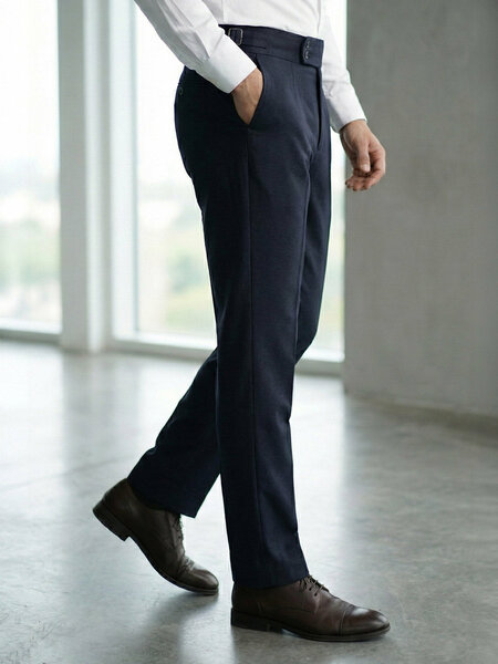 Navy Blue Imported Gurkha Pant  (FDT-389)