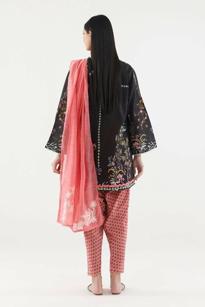 Stitched Printed Cambric Suit