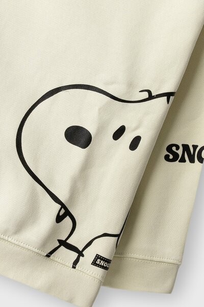 Boys Snoopy Mood Fleece Sweatshirt