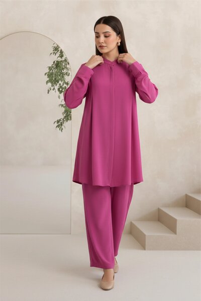 Magenta Pleat Fusion-NV20D03