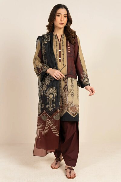 RTS  | SHIRT, TROUSER & DUPATTA