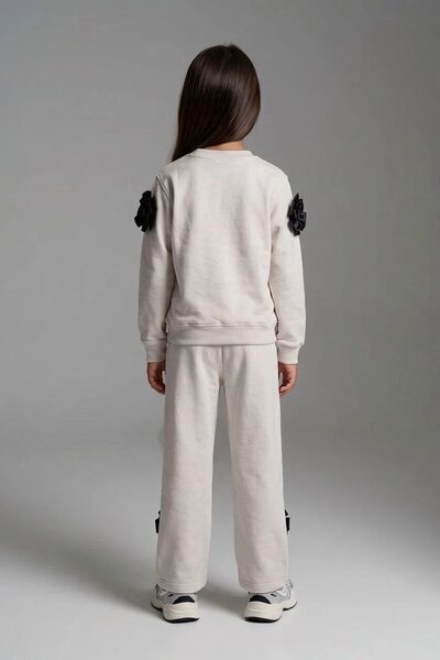 Girl's Rosette Fleece Twin Set