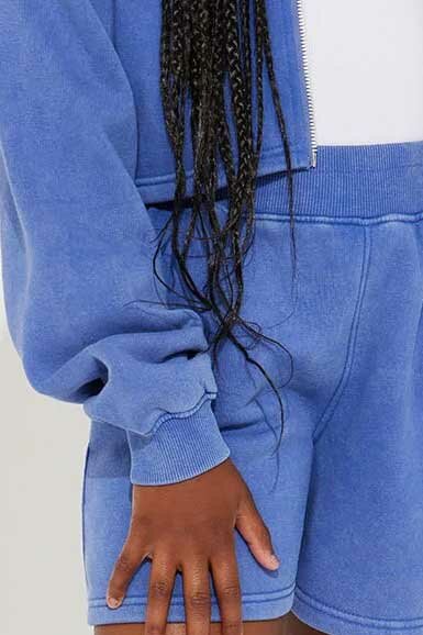 NK Girl's Fleece Zipper Hoodie