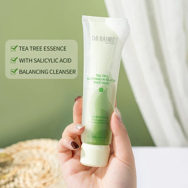 Dr Rashel - Tea Tree Double-Tube Face Wash