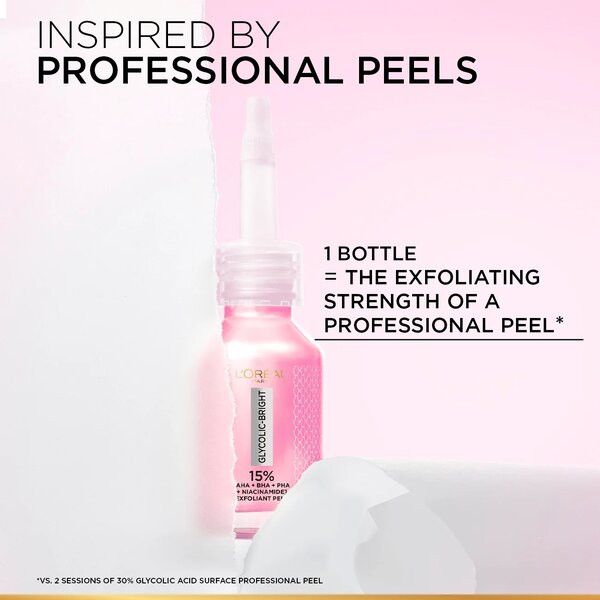L'Oréal Paris - Glycolic-Bright Anti-Dark Spot Exfoliant Peel - 25ml