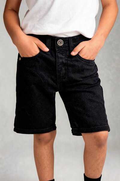 CD Boy's Basic Denim Shorts
