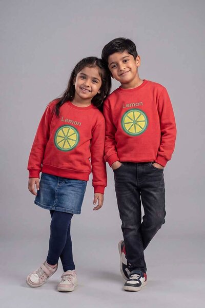 Aflex Kid's Printed Comfort Sweatshirt