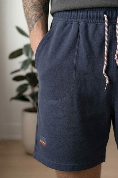 Bike Men's Printed Fleece Shorts