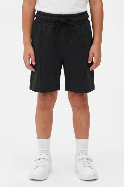 Max 21 Kid's Pleated Pique Shorts