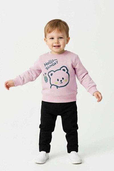 Cutie Boy's Hello Sunday Sweatshirt