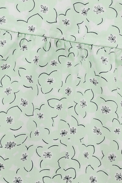 Floral Pistachio Dress Set