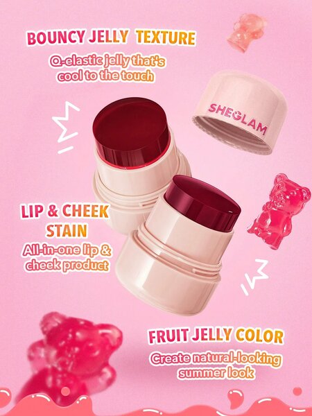 Sheglam Jelly Licious Hydrating Lip & Blush Tnit - Cheerio 10G