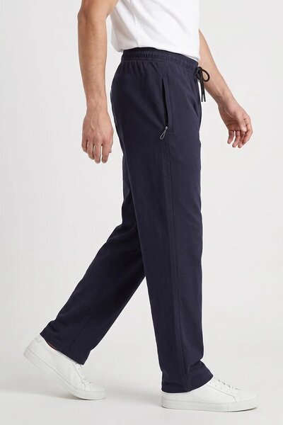 Jay Cee Men's Jersey Baggy Trousers