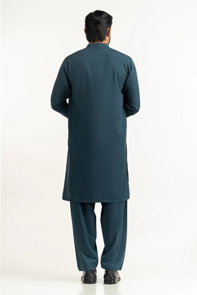 Regular Fit Embroidered Suits