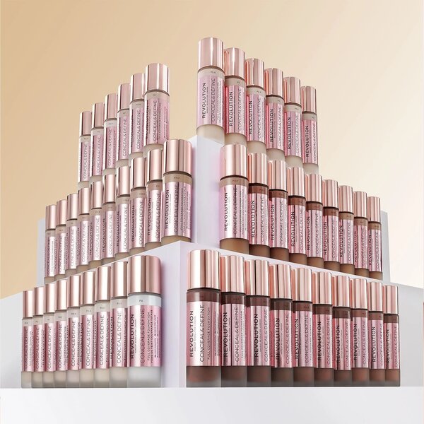 Revolution - Conceal & Define Foundation - F6 23 ml