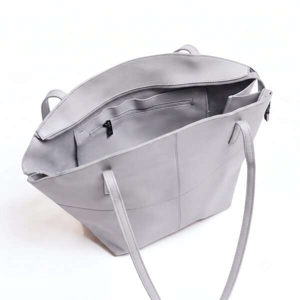Tote Shoulder Grey
