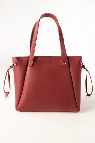 Maroon Tote Bag